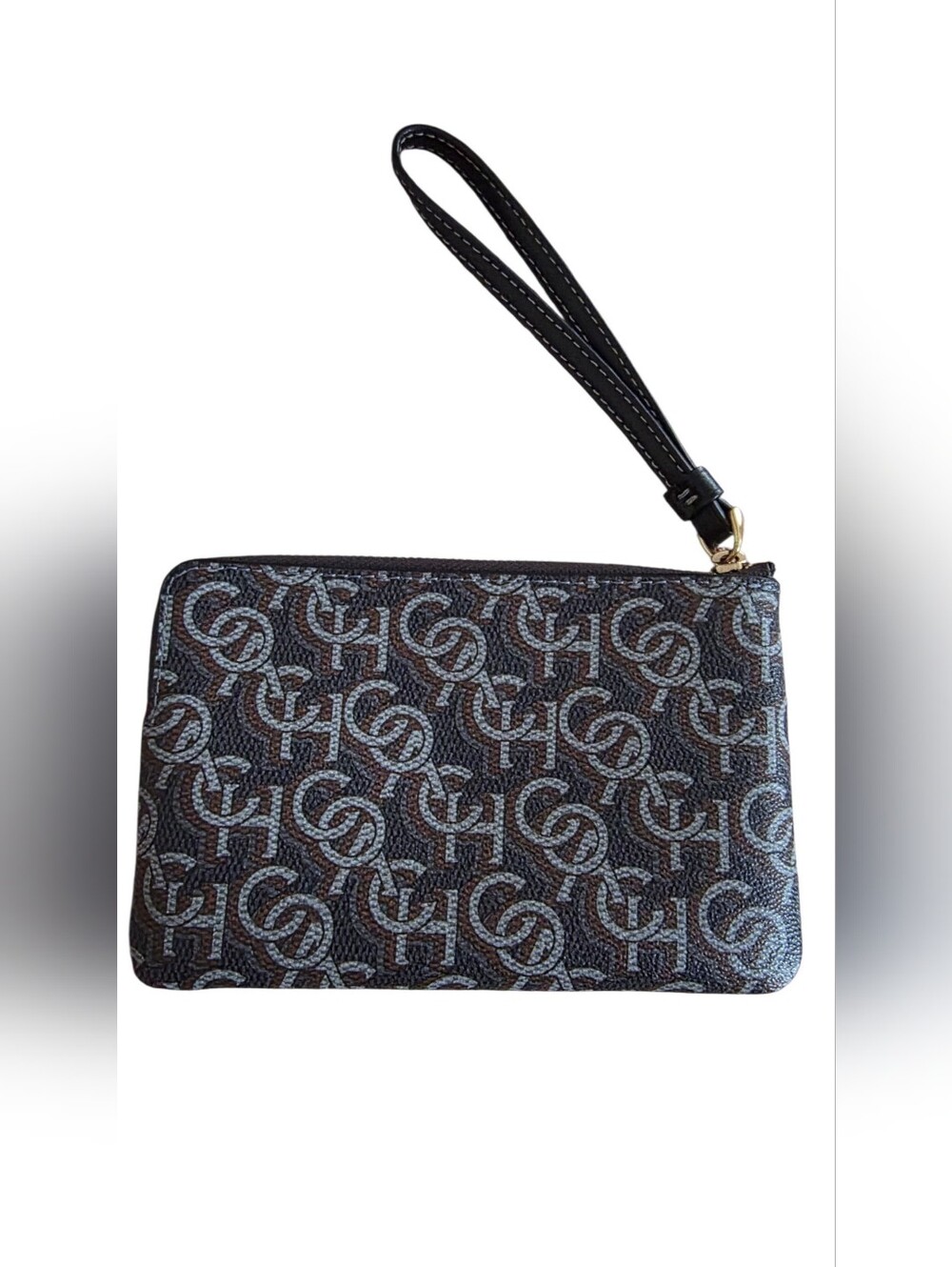 Coach Signature Wristlet Spellout PVC, Rare Design